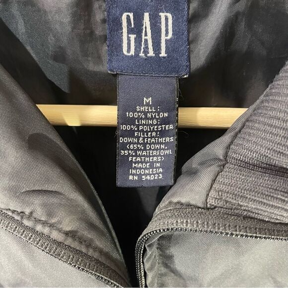 GAP Navy Blue puffer down/nylon - Picture 2 of 5